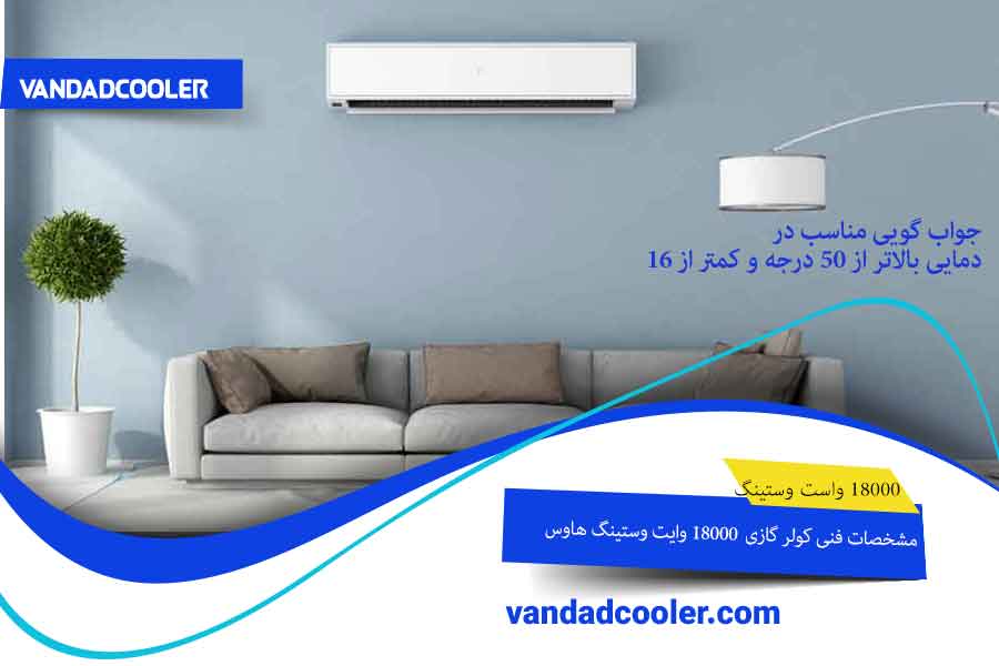 مشخصات کولر گازی 18000وایت وستینگ هاوس